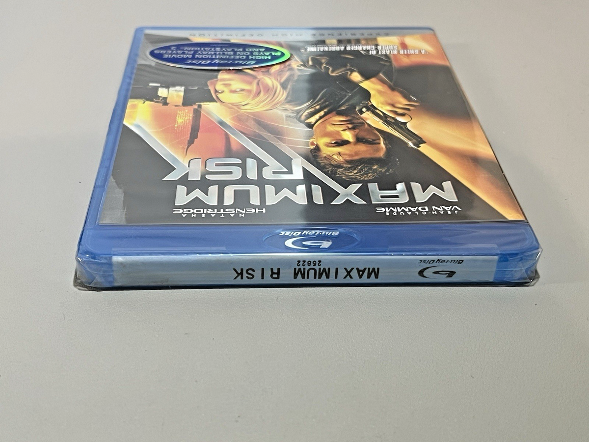 Maximum Risk (Blu-ray, 1996) Jean-Claude Van Damme Rare OOP