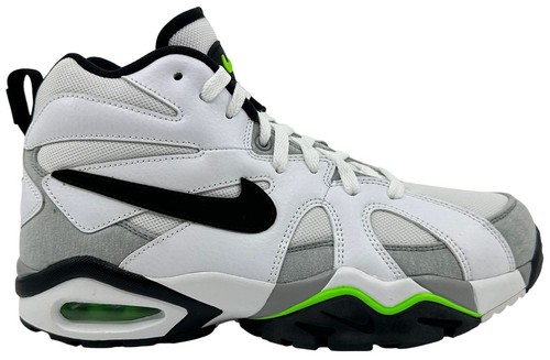 Nike Air Diamond Fury 96 White Black Green Mens Athletic Sneaker
