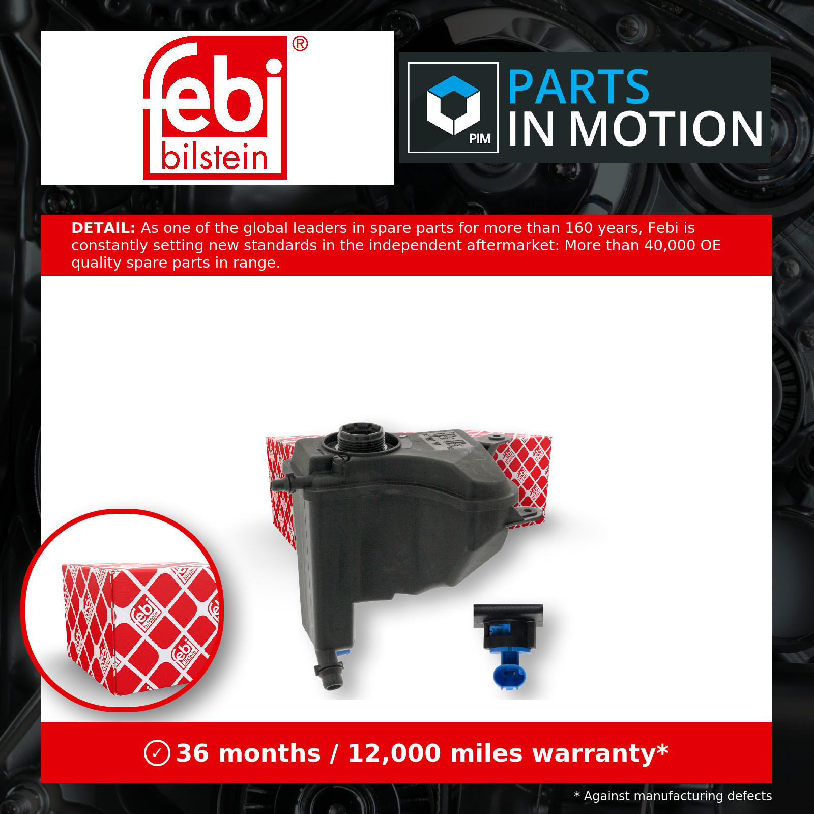 Fits FEBI 49010 COOLANT EXPANSION TANK - Image 14