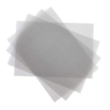 304 Stainless Steel Woven Wire Mesh 20 Mesh 1mm Hole 4pk 11.8x8.27" DIY Vents
