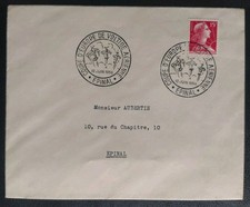 Enveloppe Premier Jour Concours Voltige Aérienne Timbre N° 1011 oblitérés Épinal