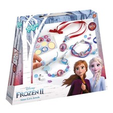 Disney Frozen II Sisters Jewellery Craft Kit: Make your own princess bracelets w