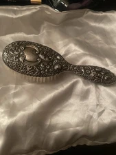 Sterling Silver Vintage Cosmetic Brush