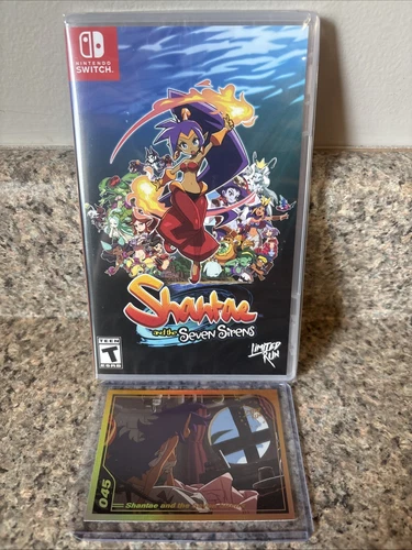 Shantae and the Seven Sirens (Nintendo Switch, 2020) Brand New + Gold Card