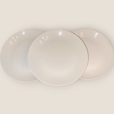 Gordon Ramsay Royal Doulton Maze 3x Salat Beilagen Teller 8,5'' weiß guter Zustand