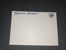 BONNIE BIANCO signed autograph 3x4 blank In Person