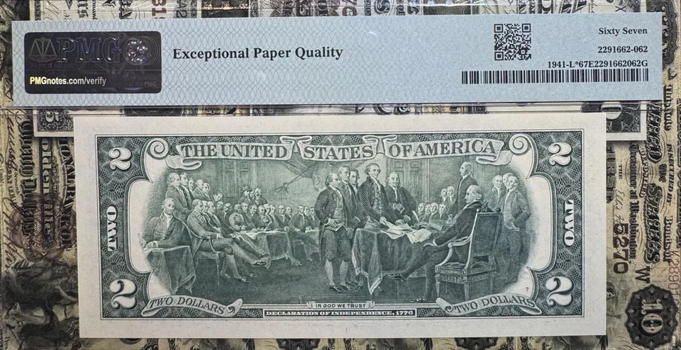 2017A 2 Dollar FRN -Star San Francisco L*Block - Low Serial Number - Image 2 of 3