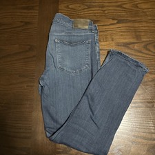 Paige Men Federal Slim Straight Leg Stretch Denim Jeans Blue Size 32x29 USA Made