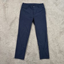 All in Motion Performance Pants 34x32 Navy Stretch Outdoor Activewear Golf