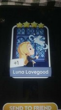 Luna Lovegood - Stickers - 4       -    Harry Potter Album    