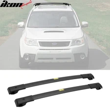 Fits 09-23 Subaru Forester OE Roof Rack Rail Luggage Carrier Cross Bars Aluminum