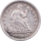 1853 5c Seated Liberty Silver Half Dime - Arrows ~ XF Details