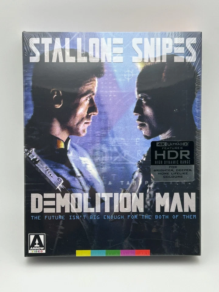 Demolition Man (1993) 4K Ultra HD UHD Arrow Limited Edition Box Set Stallone NEW - Image 2 of 4