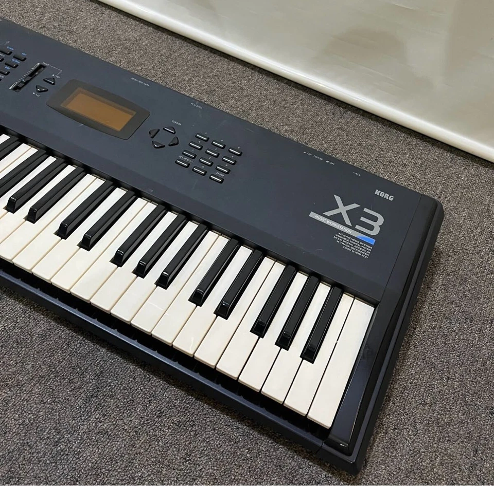 KORG X3 Synthesizer Music Workstation Used Wroking - Image 3 of 4