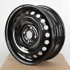 New 15 x 5.5 Inch Replacement Wheel For 2018-2022 Kia Rio 15" Black Steel Rim US