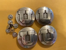 Lot Of 4 University Of Utah Conchos With Screws 1 1/4” Wide
