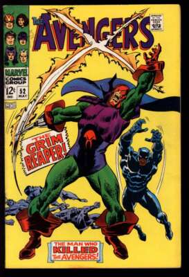 AVENGERS #52 5.5 // 1ST APPEARANCE GRIM REAPER MARVEL COMICS