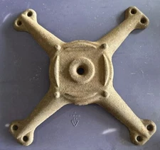 Shelby Williams Style Cast Iron Spider Chair Table Base - Steam Punk Retro