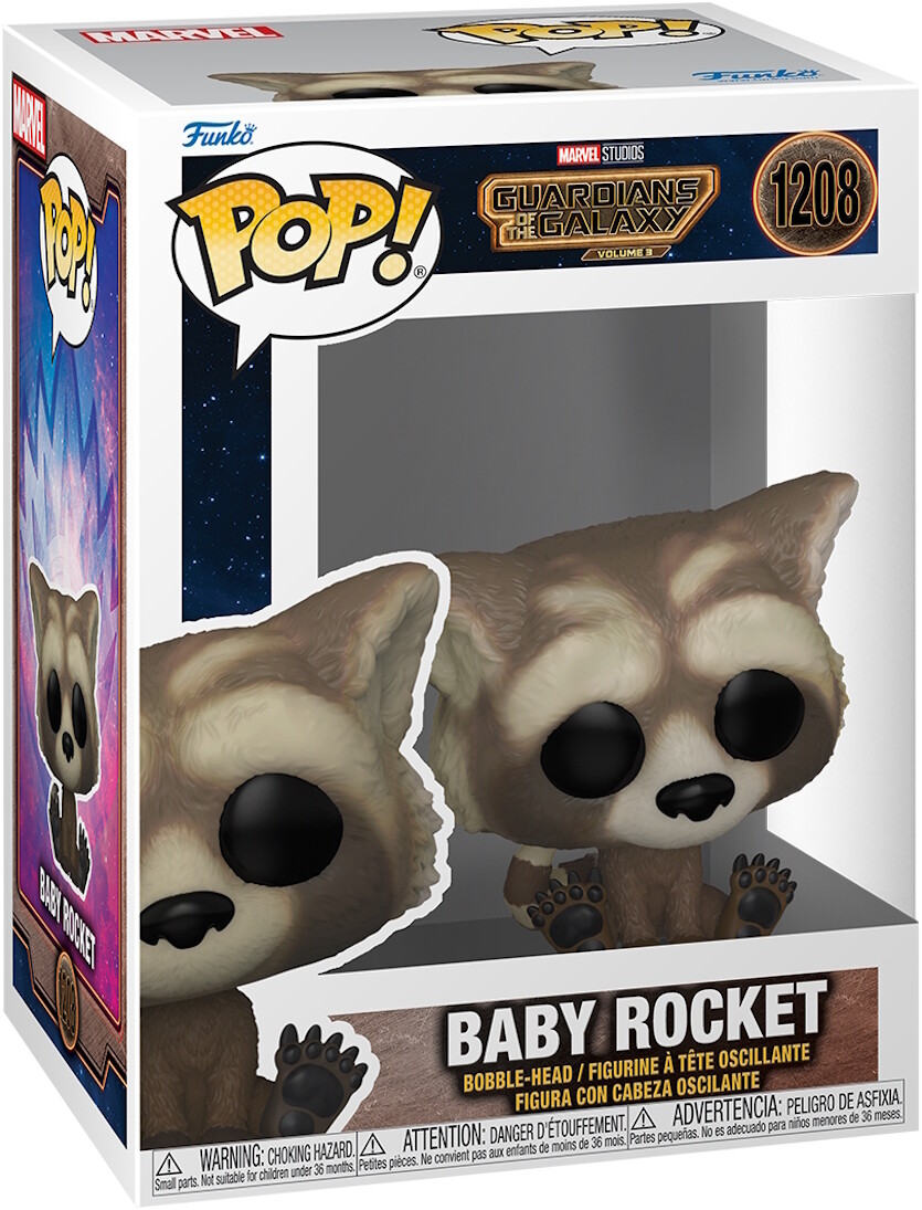 Guardians of the Galaxy Vol. 03 - Baby Rocket 1208 - Funko Pop