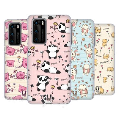 HEAD CASE DESIGNS CUTESY DOODLES SOFT GEL CASE FOR HUAWEI PHONES 4
