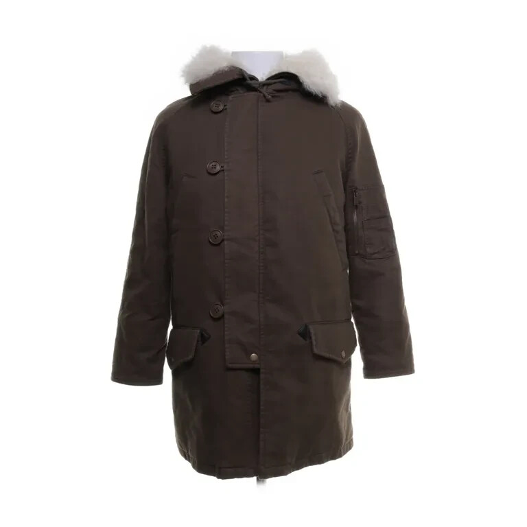 Piumino Saint Laurent F W22 foderato in pelliccia di lana