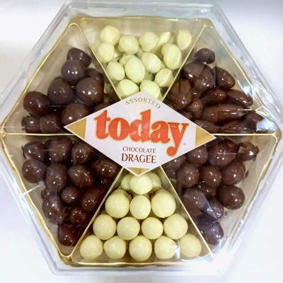 Chocolate Balls Stuffed With Cashew Nuts, Hazelnuts, Almonds, And Coffe( Ibs.99