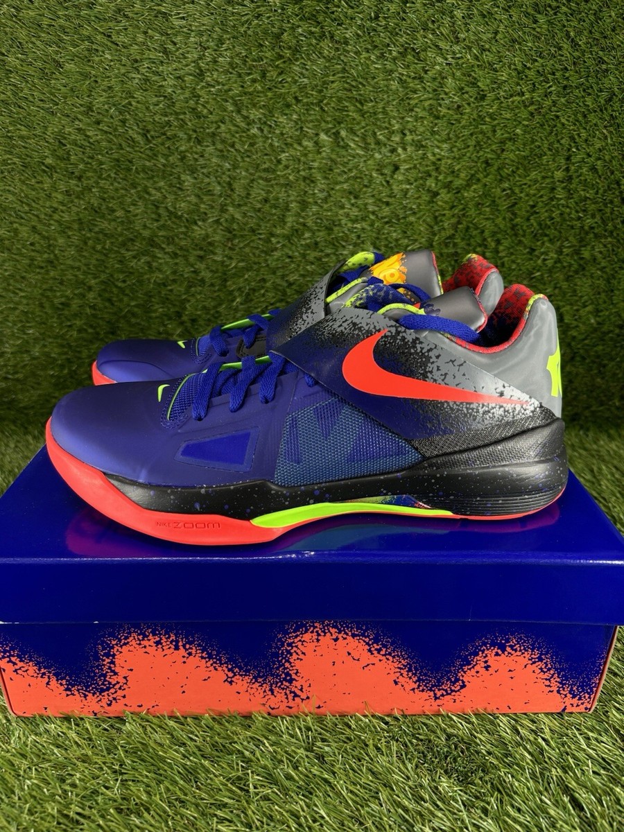 Size 11.5 - Nike Zoom KD 4 Nerf FQ8180-400 Brand New In Hand  display picture 3