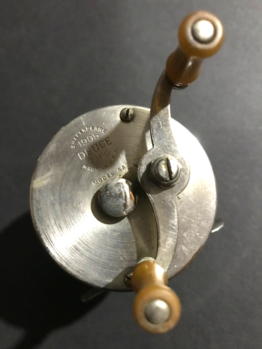 Moulinet Vintage Shakespeare 1905 Deuce Modèle 6A - À Restaurer, USA