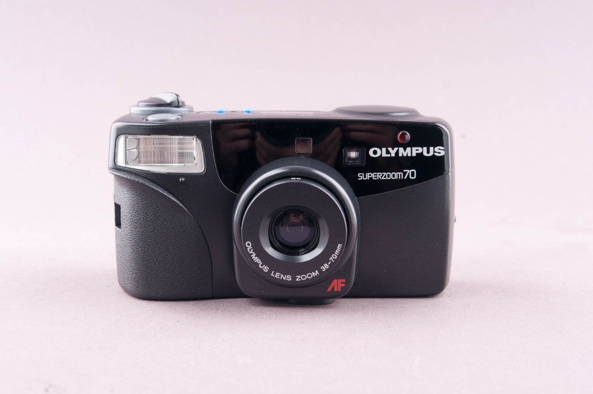 Olympus Superzoom 70 35mm Point & Shoot Film Camera | eBay