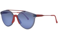 RetroSuperFuture Tuttolente Giaguaro 001/R SU18 Sunglasses Red/Solid Blue 63mm
