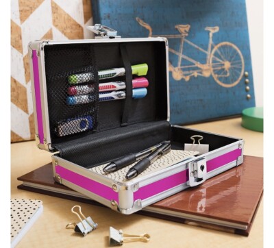 Vaultz Locking Supply Pencil Box, 5