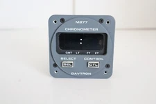 Davtron M877 (M877A-5V) Digital Clock Chronometer Indicator - Removed Working