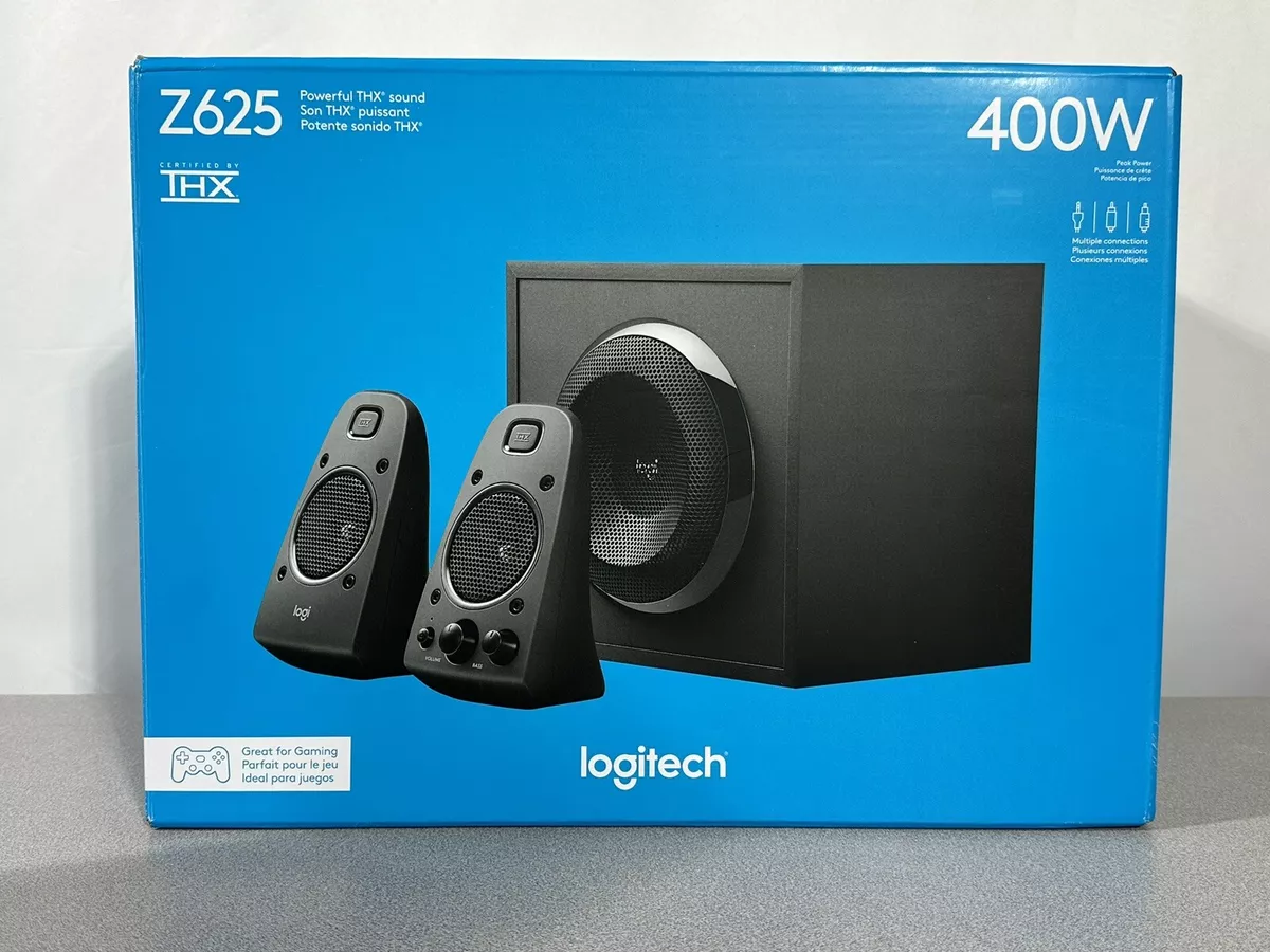 Logitech Z625 2.1 Gaming Speaker System THX Certified Optical Input 97855120632 | eBay