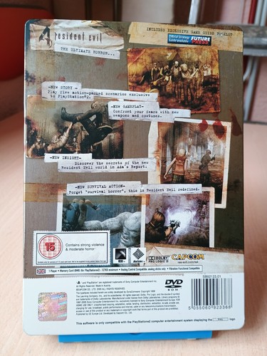 Resident Evil 4 Limited Edition. PAL UK y completo-Playstation 2-PS2-Sony-Capcom - Imagen 6 de 14