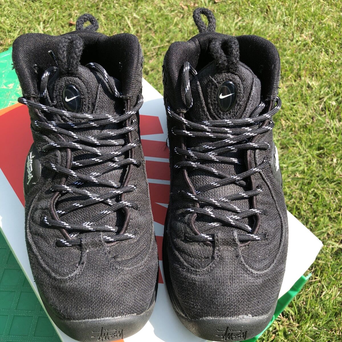 Size 8.5 - Nike Stussy x Air Penny 2 Black | eBay Size 8.5 - Nike Stussy x Air Penny 2 Black | eBay