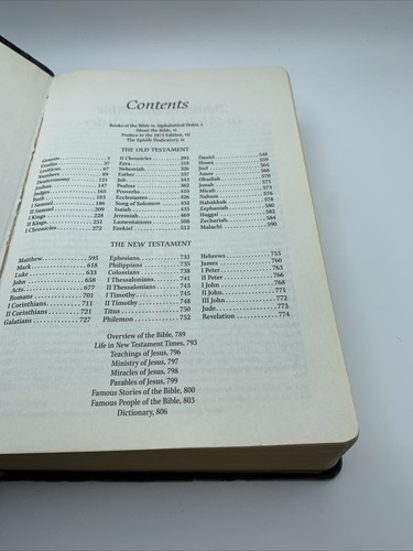 Holy Bible NIV Zondervan ISBN 0-310-94133-0 Black Leather - Bild 12 von 18