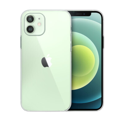 Ultra Slim Case iPhone 12 mini 5,4'' TPU Schutz Hülle Silikon Cover Clear Folie