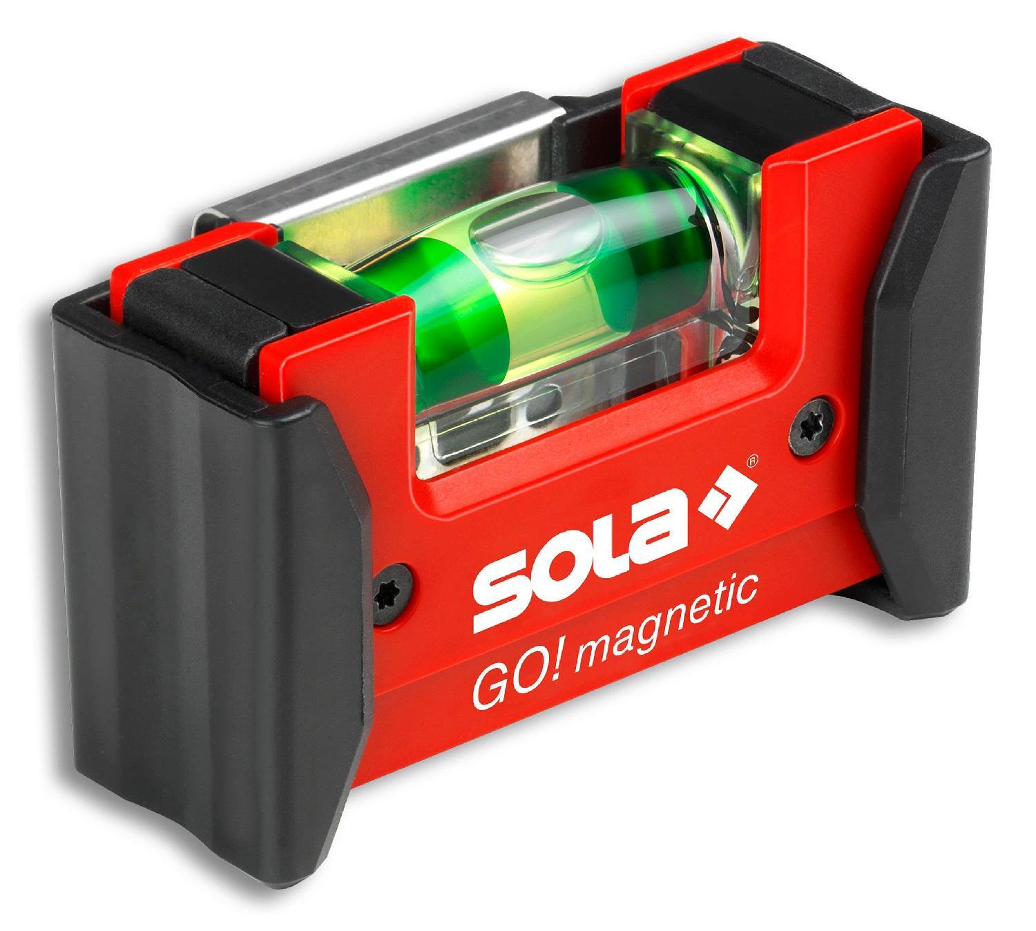 Sola GO! Livella a Bolla Tascabile 7.5cm SOL165009 - Precisione Sola