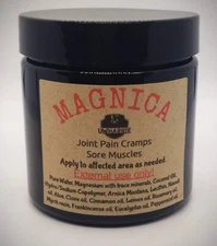 MAGNICA Magnesium & Arnica Montana Pain & cramp relief w/Thieves Oil  