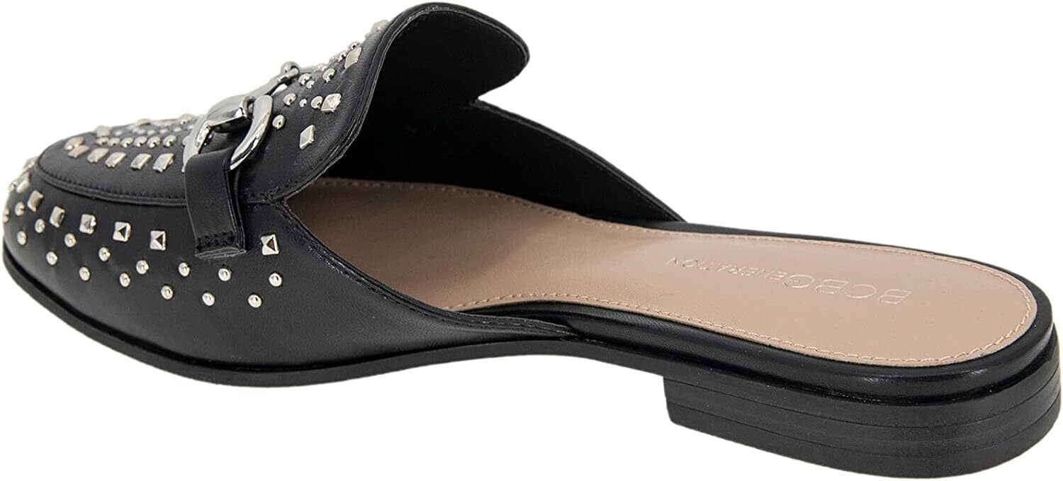 BCBGeneration Women's Zorie-3 Mule - Studded Loafer Style Slides
