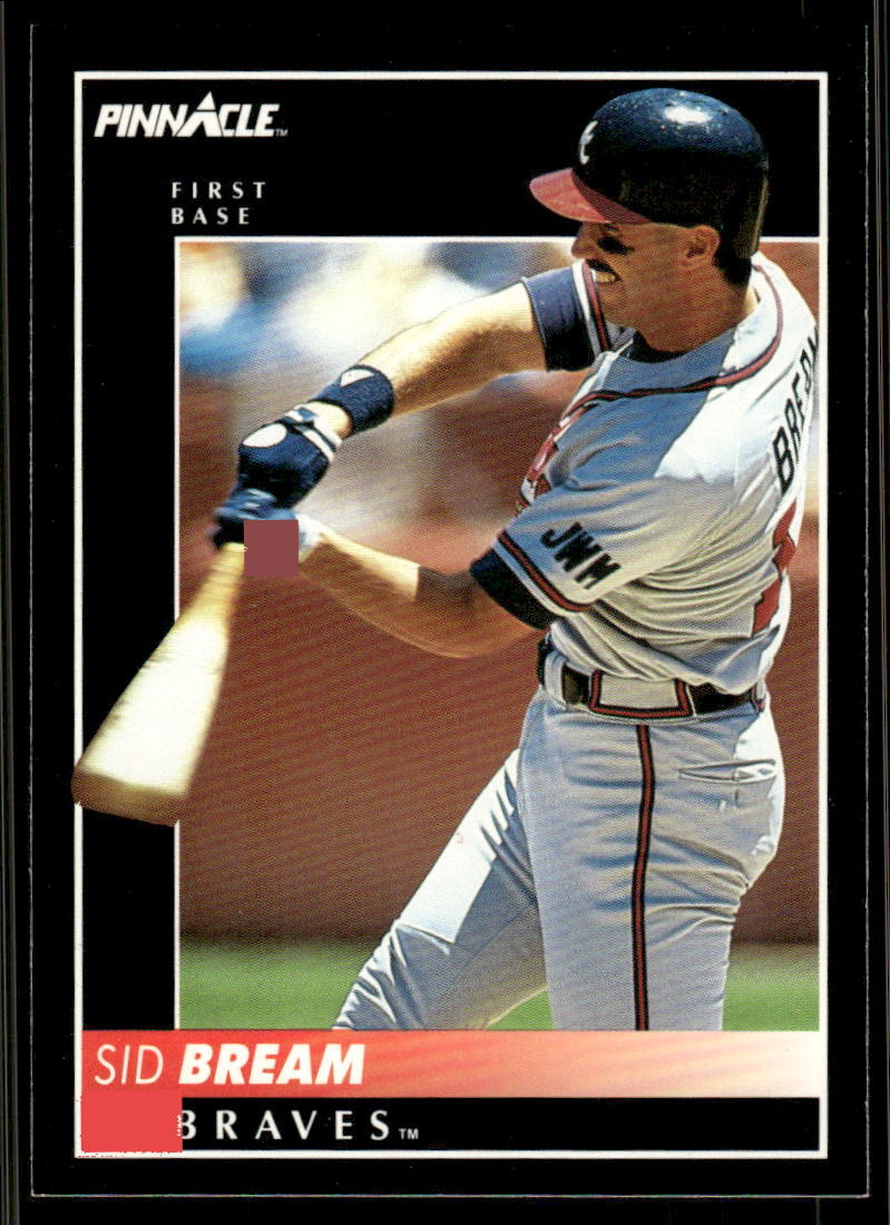 1992 Pinnacle #446 Sid Bream