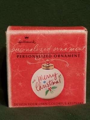 Hallmark Design Your Own Personalized Keepsake Ornament Christmas Family