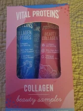 Vital Proteins Collagen Beauty Samplers Dietary Suppliment Contains 4 Pks Read