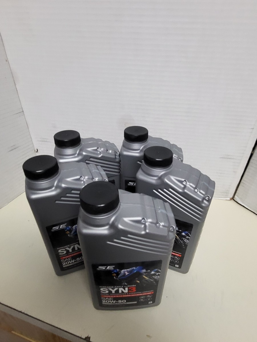Harley Davidson 20W50 Genuine Screamin Eagle Syn3 Touring