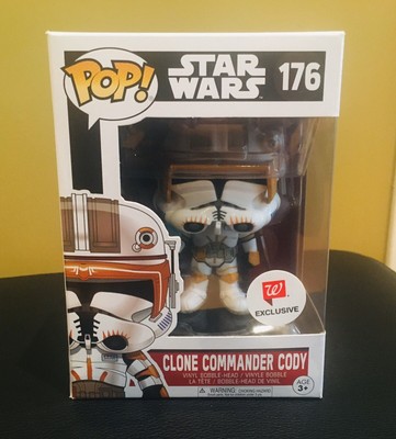Funko Pop! Star Wars Clone Commander Cody #176 Walgreens Exclusive Mint Rare OOP | eBay