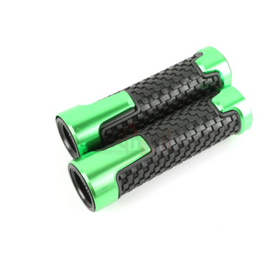 キムザップ　専用 7/8 22MM Handle Bar Handlebar Grips Gel Rubber for KAWASAKI NINJA