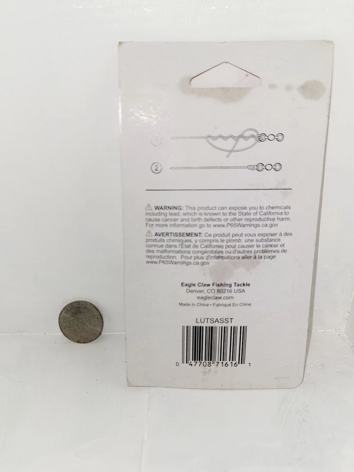 Señuelos de pesca Eagle Claw Spinner Foto 2 de 2