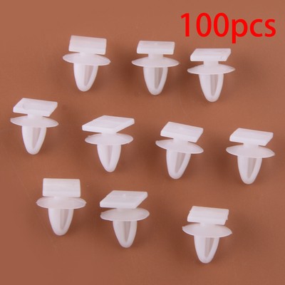 100x Fit For Mitsubishi Rocker Panel Molding Clip Exterior Door Trim Fastener A9