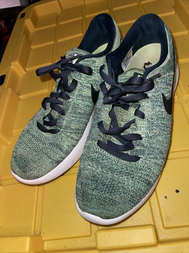 NIKE LUNAREPIC LOW FLYKNIT SEAWEED 843764-300 Mens Size 10 Lunarlon Y101 - 第 2/13 張圖片