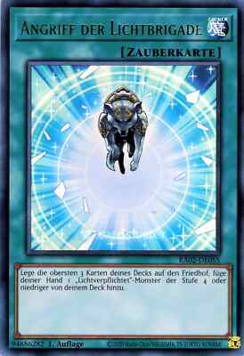 Yu Gi Oh! Charge of the Light Brigade RA02-EN055  Super Rare